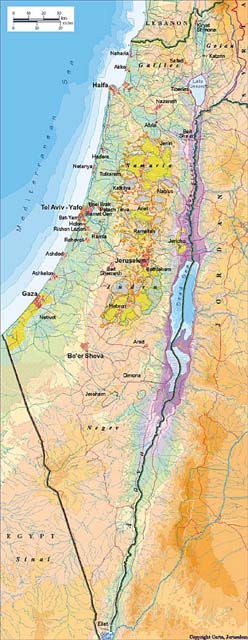 Israel Map